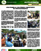 PGira Pinabello con lideres comunitarios de Chichicastenango