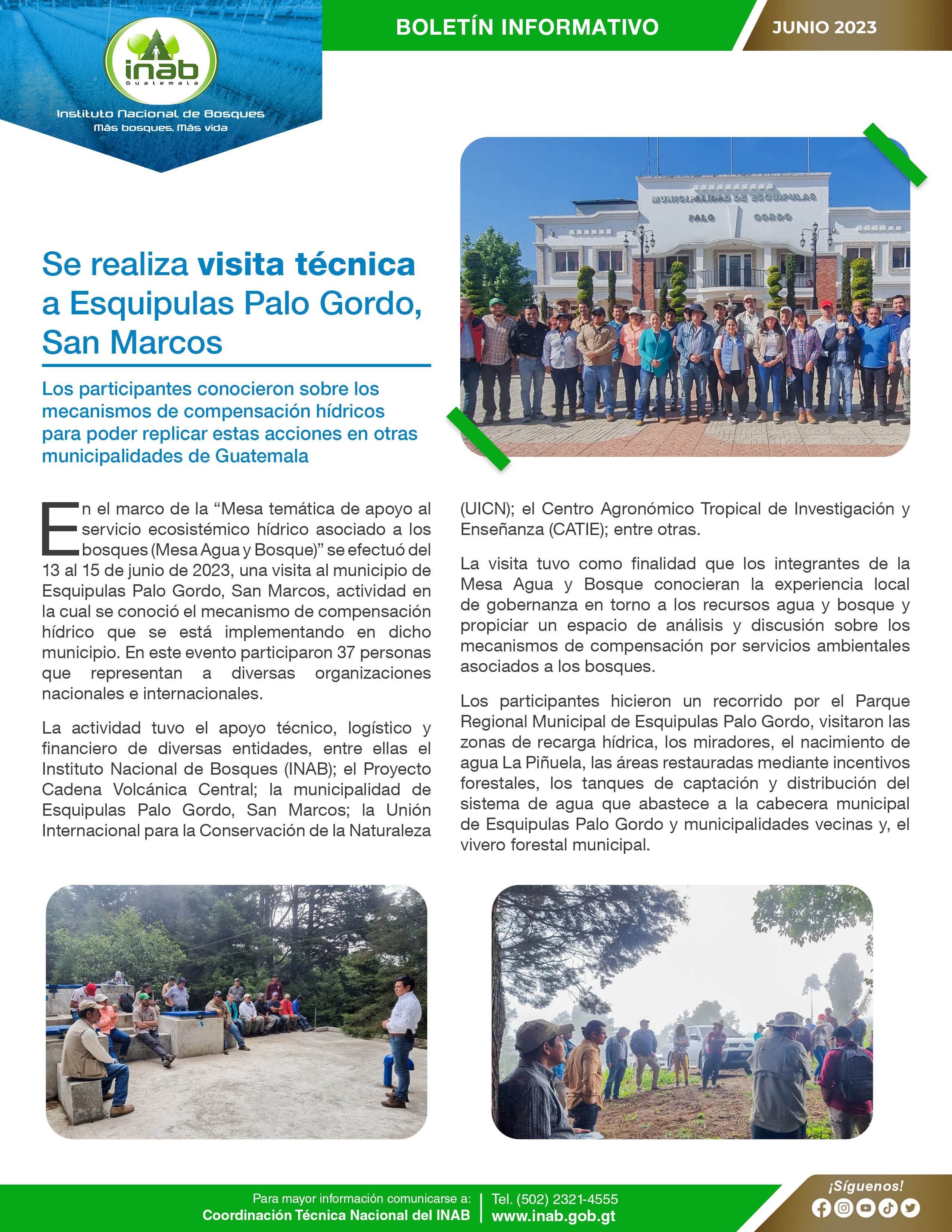 Visita técnica esquipulas