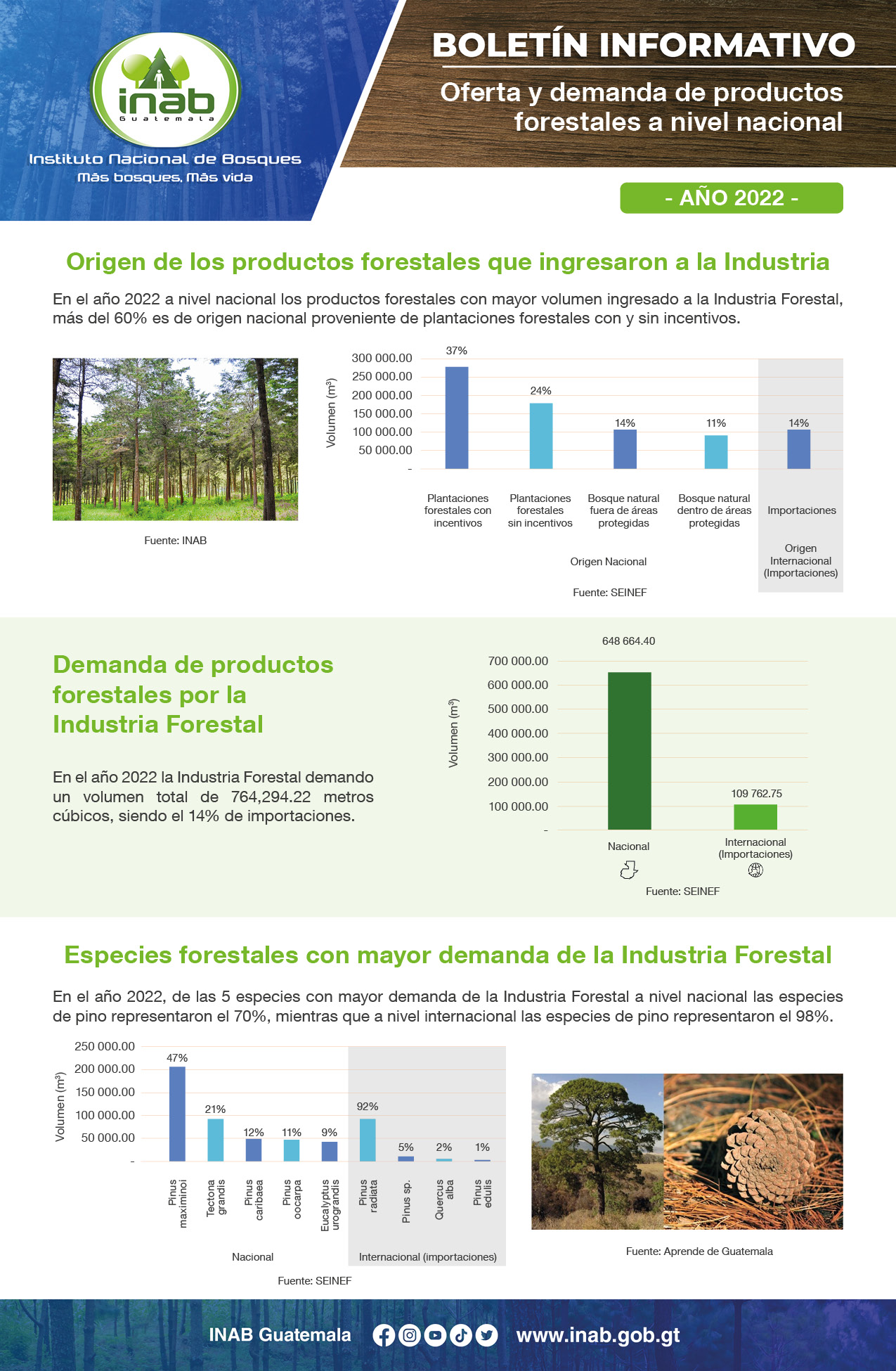 Boletín nacional oferta demanda